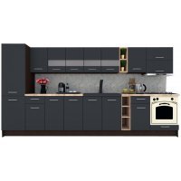 Bucatarie MARINA NEW 370 B Wenge / Decor 0164